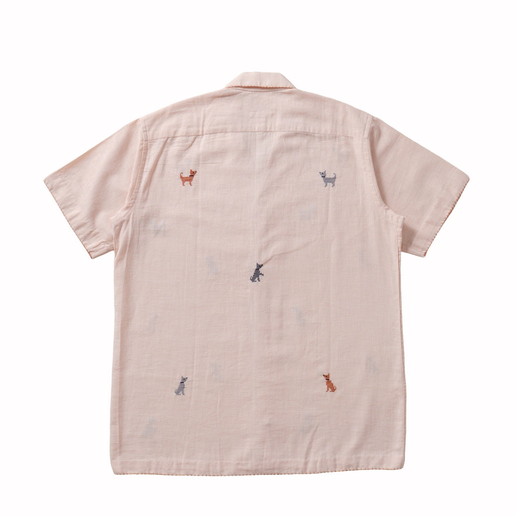 CROSS-STITCH DOG SHIRT