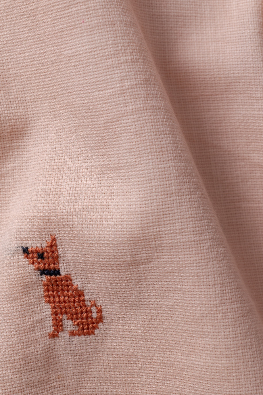 CROSS-STITCH DOG SHIRT