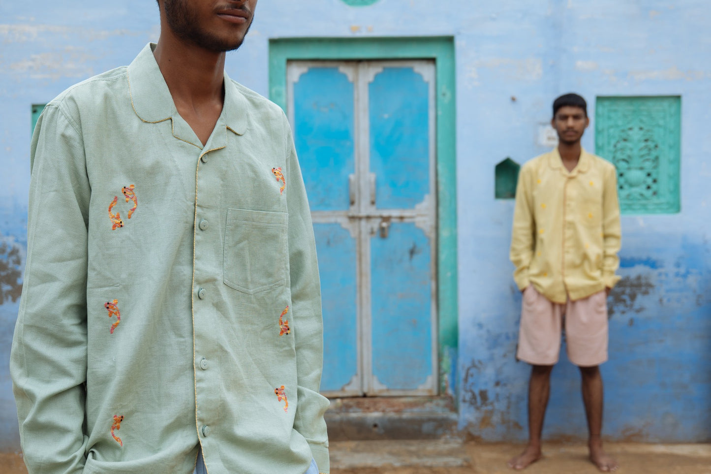 KOI AND THREAD SHIRT