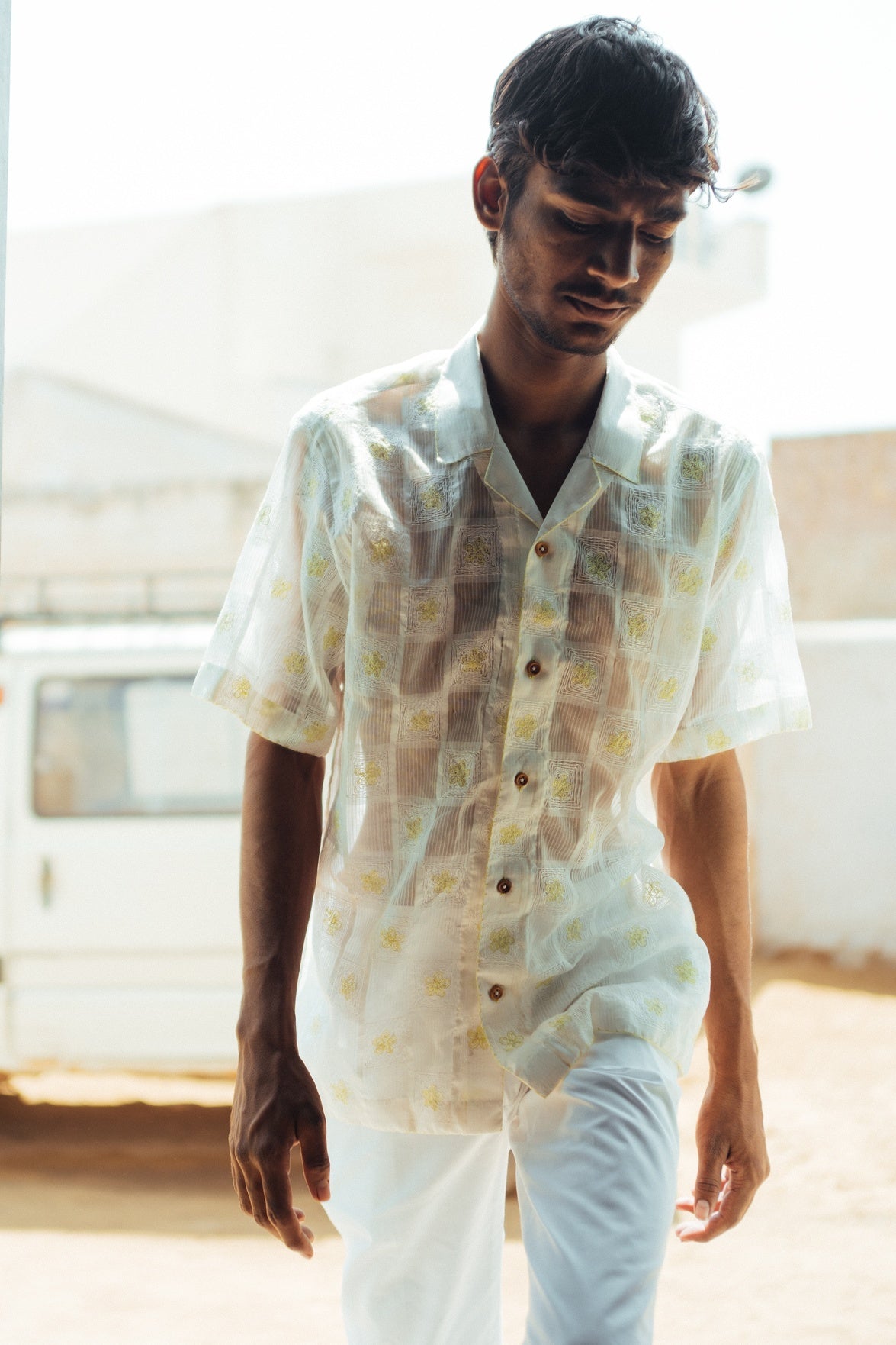 FLOWER SHADOW SHIRT