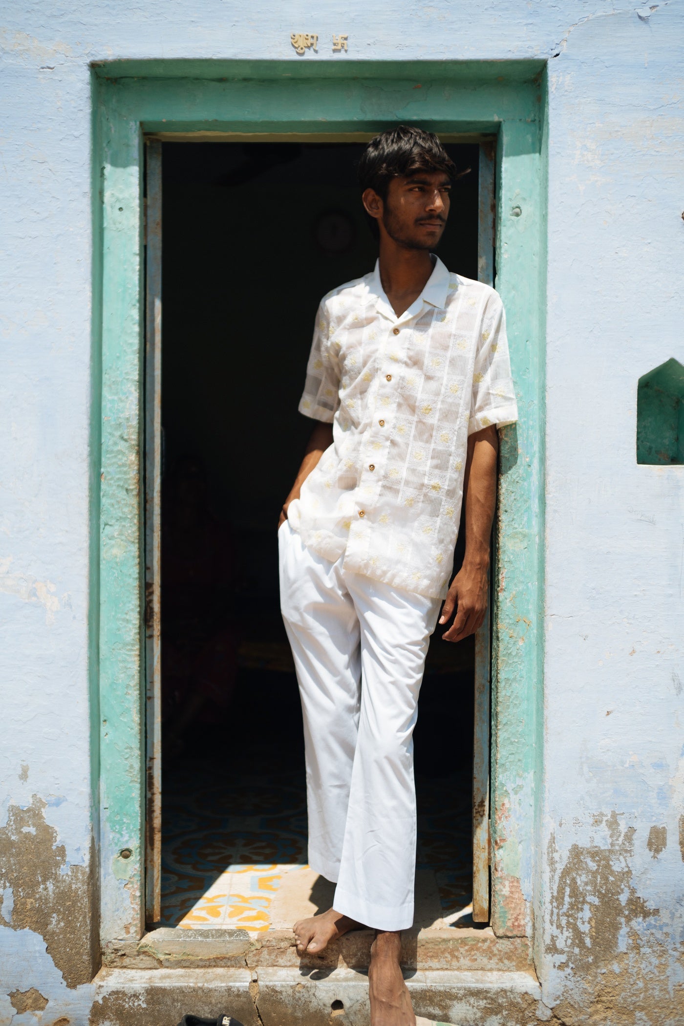 FLOWER SHADOW SHIRT