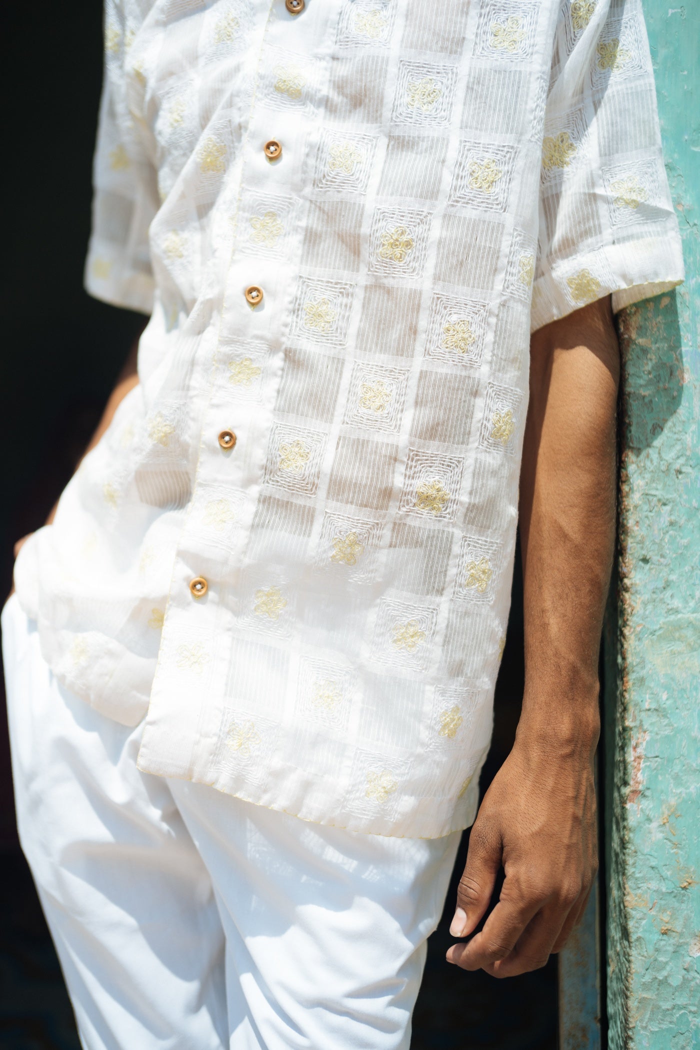 FLOWER SHADOW SHIRT