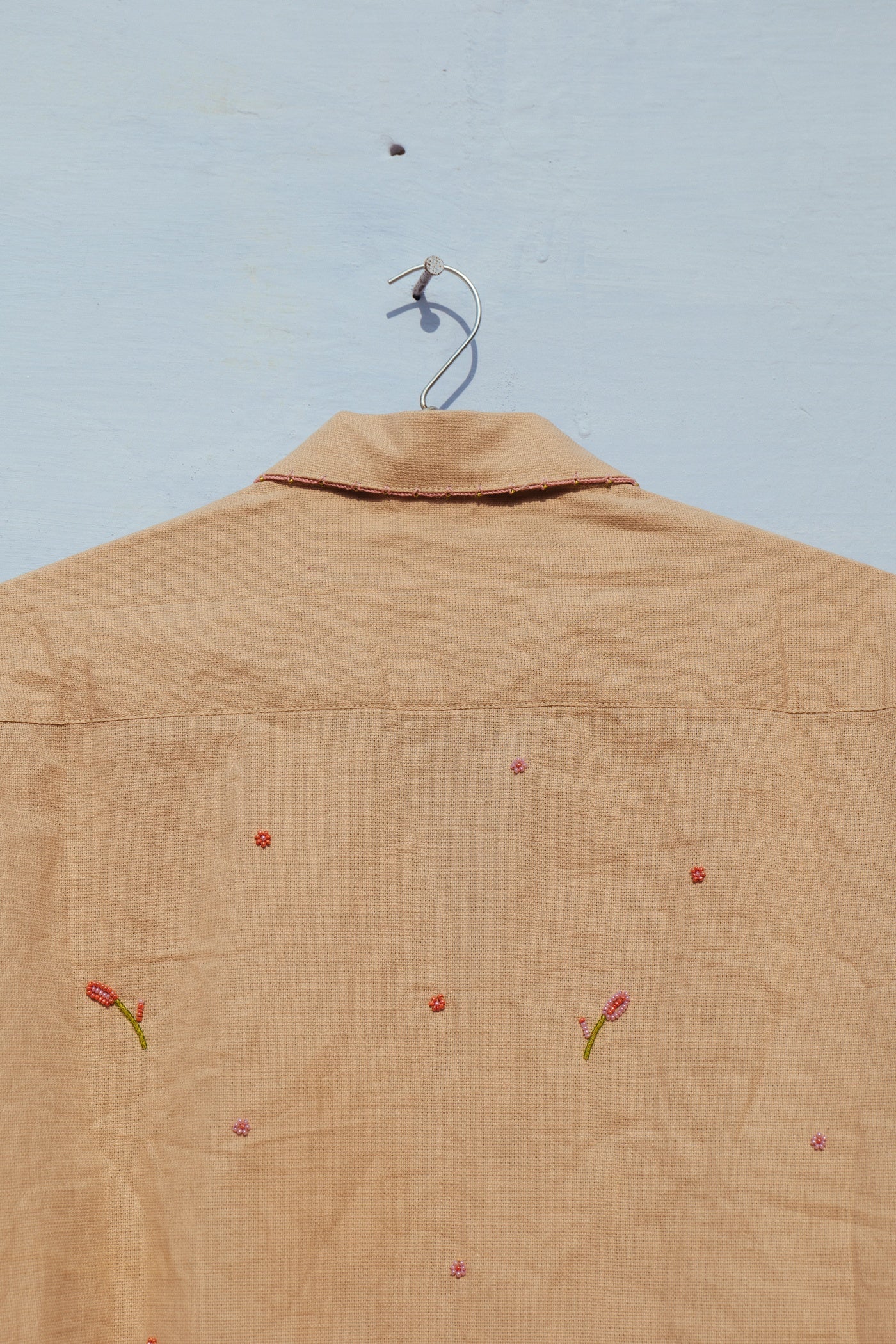 BEADED BLOOM SHIRT