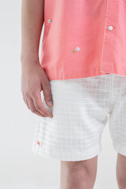 SUMMER WHITE SHORTS