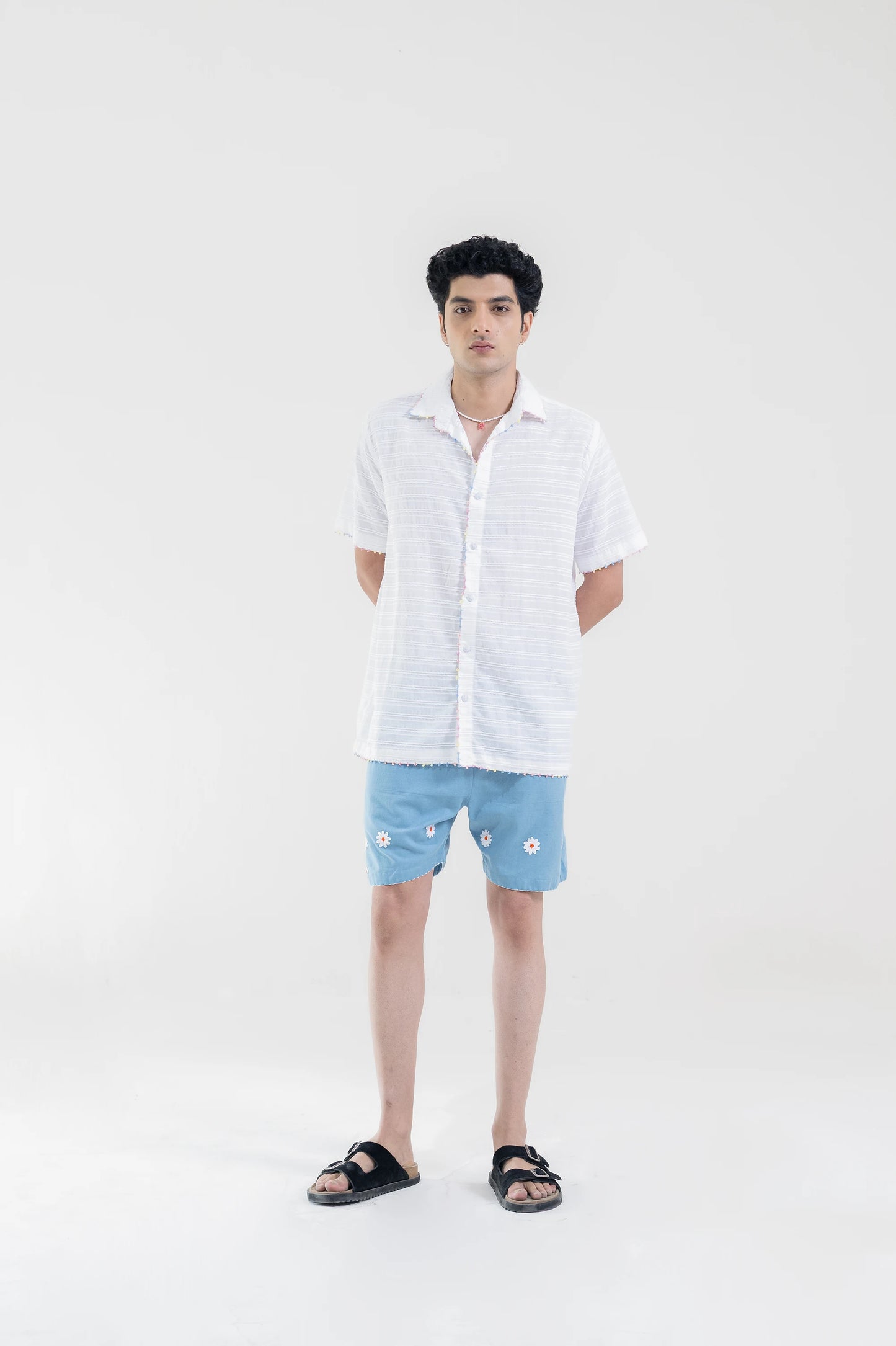 BLUE DAISY SHORTS