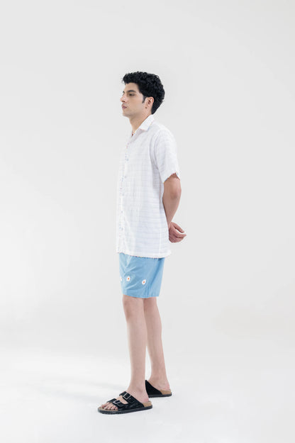 BLUE DAISY SHORTS