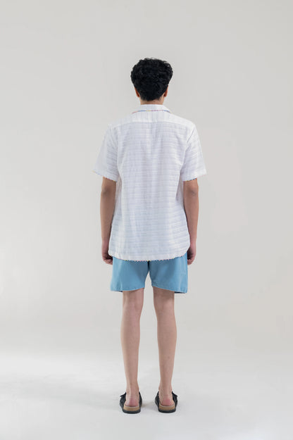 BLUE DAISY SHORTS