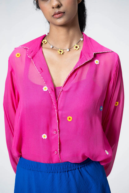 BLUSHING BLOOM SHIRT