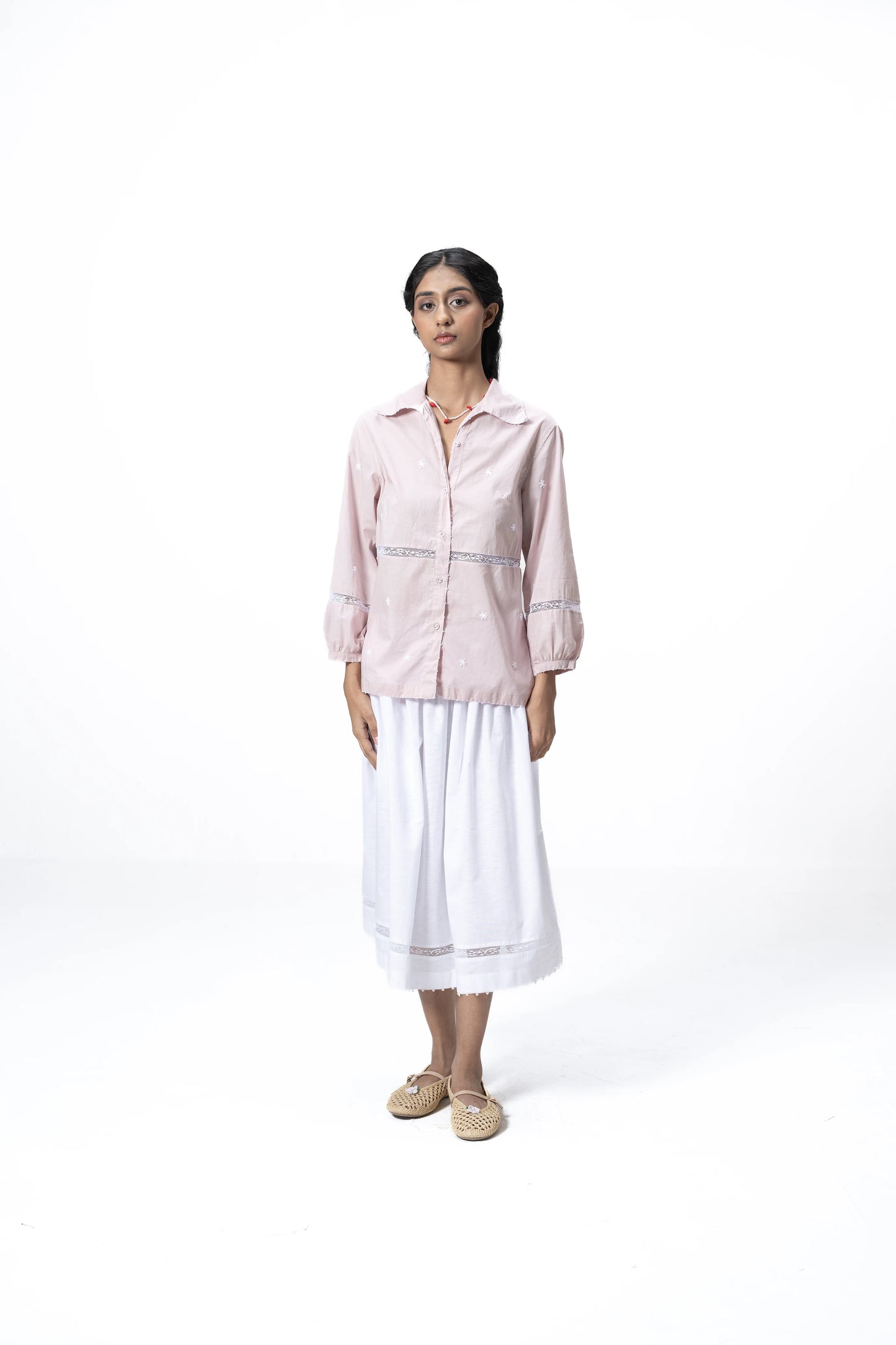 BLUSH PETAL SHIRT