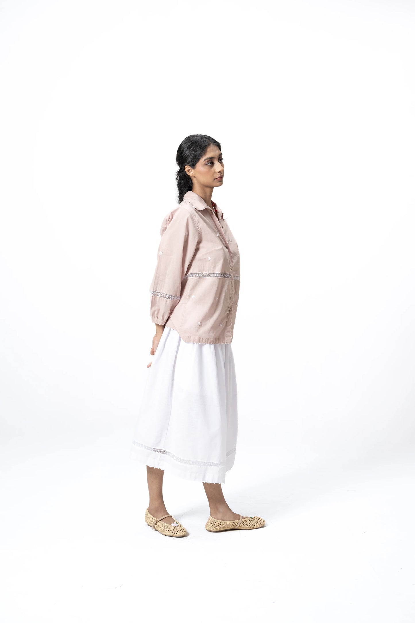 BLUSH PETAL SHIRT