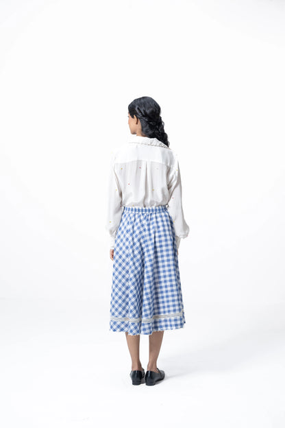 GINGHAM BREEZE SKIRT