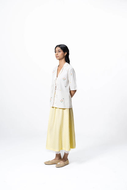 BUTTER BLOOM SKIRT