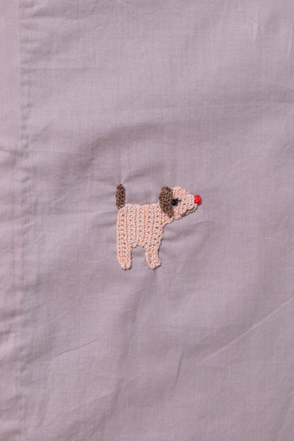 CROCHET POOCHES SHIRT