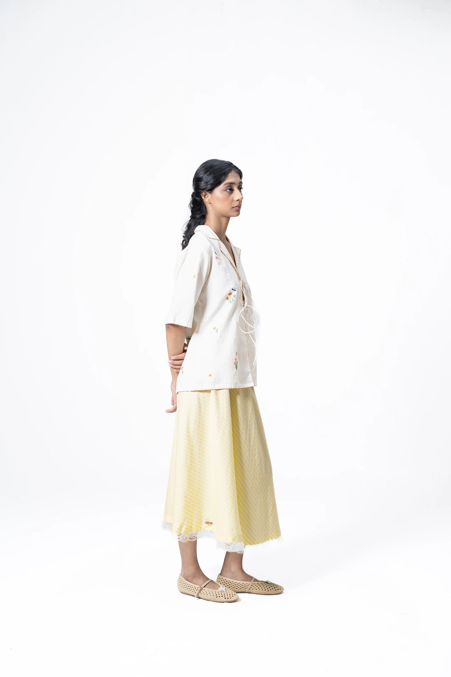 BUTTER BLOOM SKIRT
