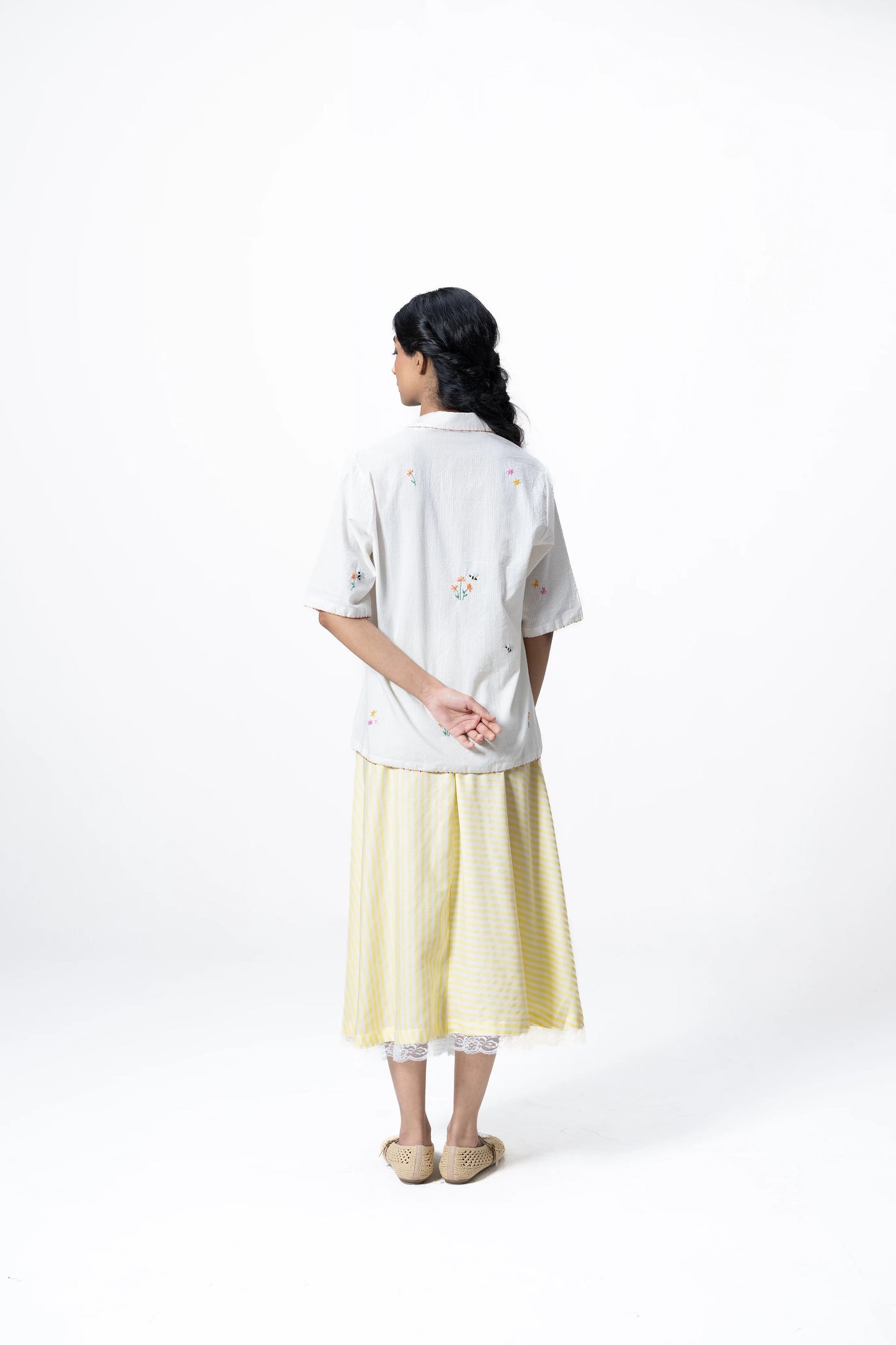 BUTTER BLOOM SKIRT