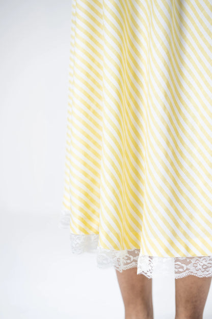 BUTTER BLOOM SKIRT