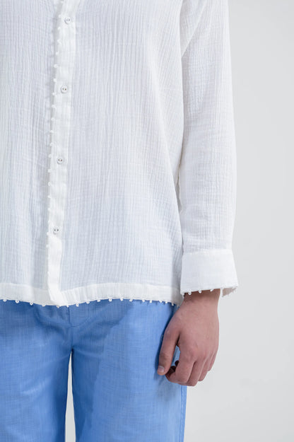 WHITE SAND SHIRT