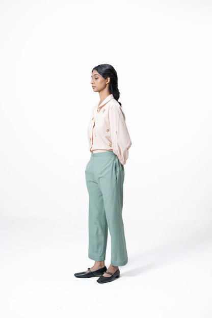 APRICOT BLOOM SHIRT