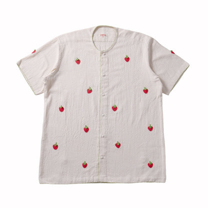 CROCHET BERRY BEAUTY SHIRT